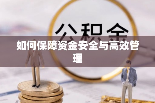 辽阳如何保障资金安全与高效管理