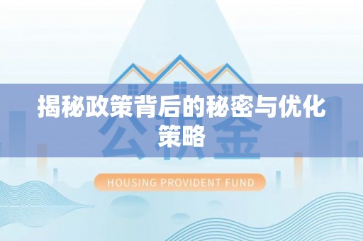 辽阳揭秘政策背后的秘密与优化策略
