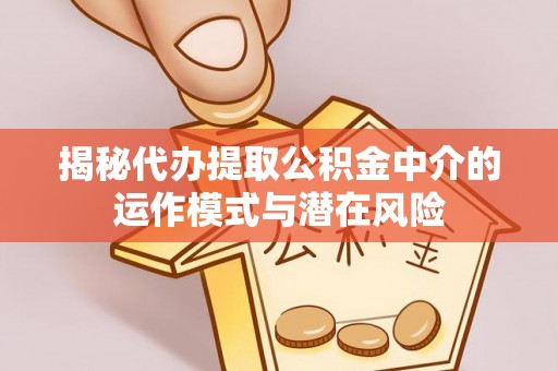 辽阳揭秘代办提取公积金中介的运作模式与潜在风险