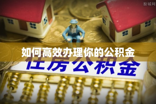 辽阳如何高效办理你的公积金
