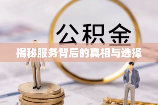 辽阳揭秘服务背后的真相与选择