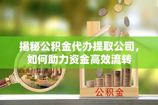 辽阳揭秘公积金代办提取公司，如何助力资金高效流转
