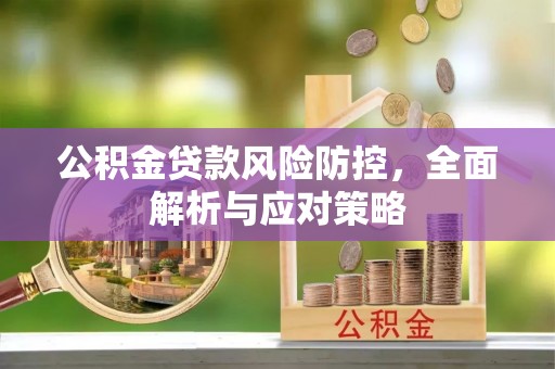 辽阳公积金贷款风险防控，全面解析与应对策略