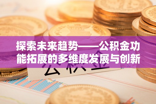 辽阳探索未来趋势——公积金功能拓展的多维度发展与创新