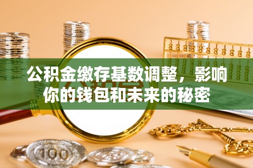 辽阳公积金缴存基数调整，影响你的钱包和未来的秘密
