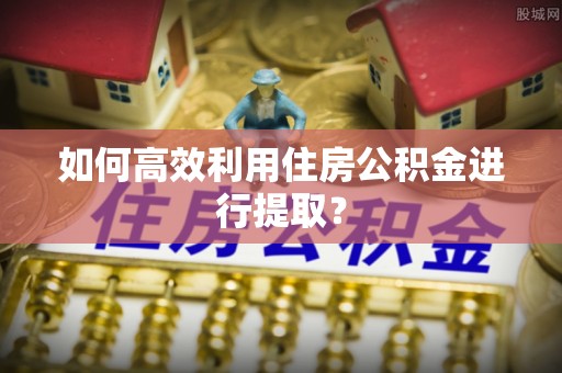 辽阳如何高效利用住房公积金进行提取？