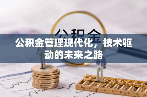 辽阳公积金管理现代化，技术驱动的未来之路